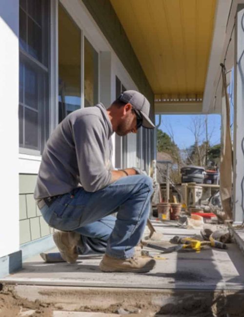 Concrete Porch Repair Service Joliet Concrete Works