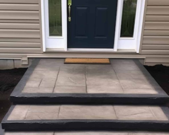 Stamped Concrete Steps Review Joliet Concrete Works