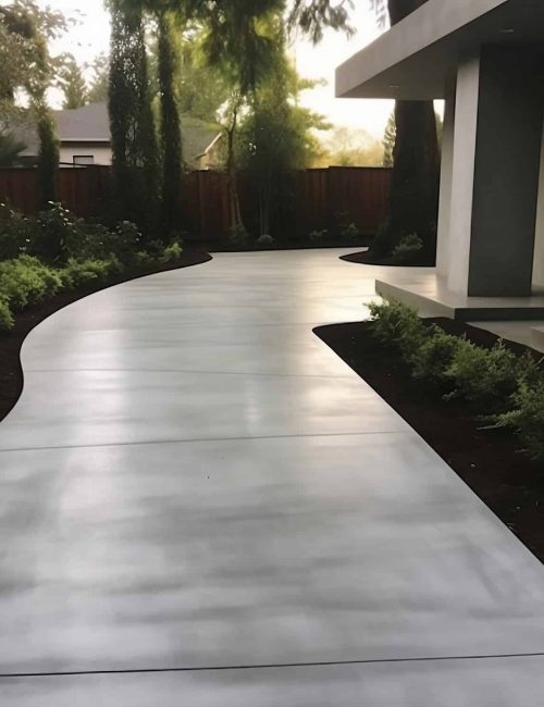 concrete walkway - joliet concrete solutions